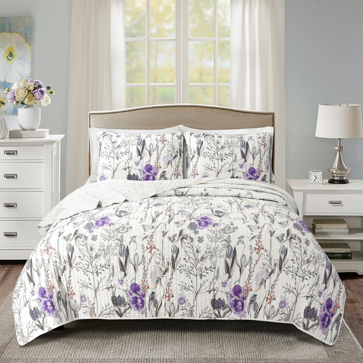 Одеяло Adalia желтое/серое, комплект из 3 предметов King Lush Decor, цвет Purple/Gray
Одеяло Adalia желтое/серое, комплект из 3 предметов King Lush Decor, цвет Purple/Gray