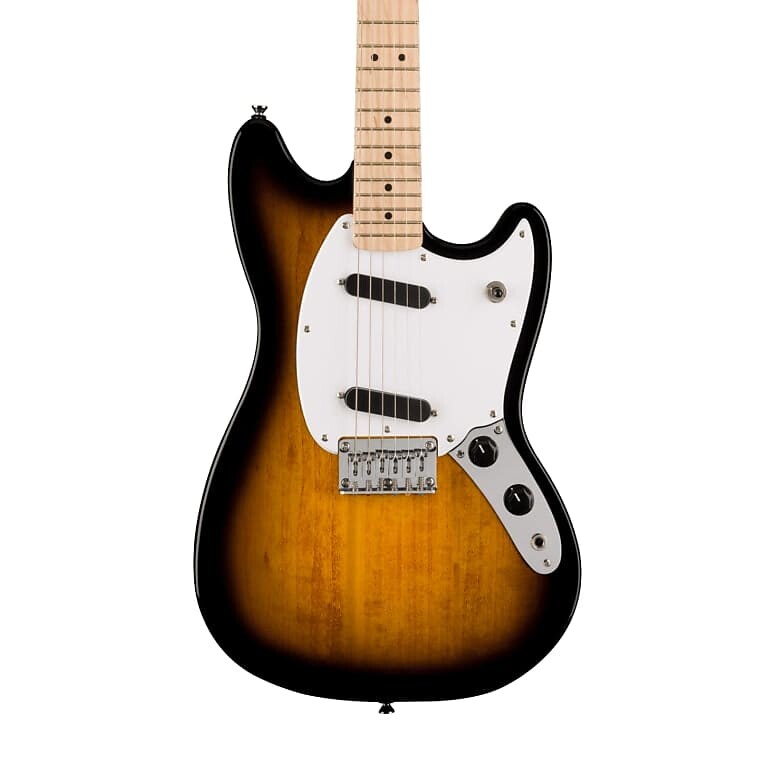 Электрогитара Squier Sonic Mustang Maple Fingerboard White Pickguard 2-Color Sunburst
Электрогитара Squier Sonic Mustang Maple Fingerboard White Pickguard 2-Color Sunburst