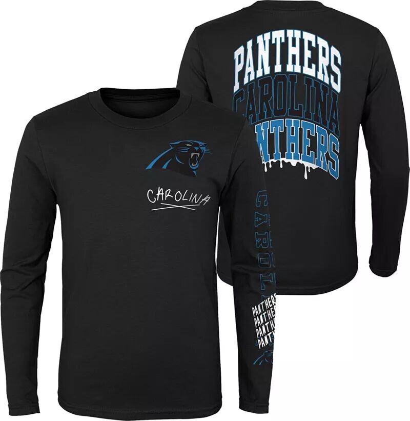 Nfl Team Apparel Черная футболка с длинными рукавами для маленьких детей Carolina Panthers
Nfl Team Apparel Черная футболка с длинными рукавами для маленьких детей Carolina Panthers