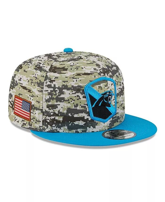 Мужская камуфляжная, синяя кепка Carolina Panthers 2023 Salute To Service 9FIFTY Snapback New Era, зеленый
Мужская камуфляжная, синяя кепка Carolina Panthers 2023 Salute To Service 9FIFTY Snapback New Era, зеленый