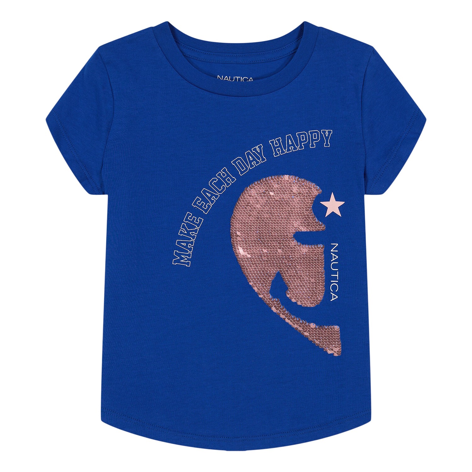 Футболка Nautica Little Girls «Сделай каждый день счастливым» (4–6X), цвет Horizon Blue
Футболка Nautica Little Girls «Сделай каждый день счастливым» (4–6X), цвет Horizon Blue
