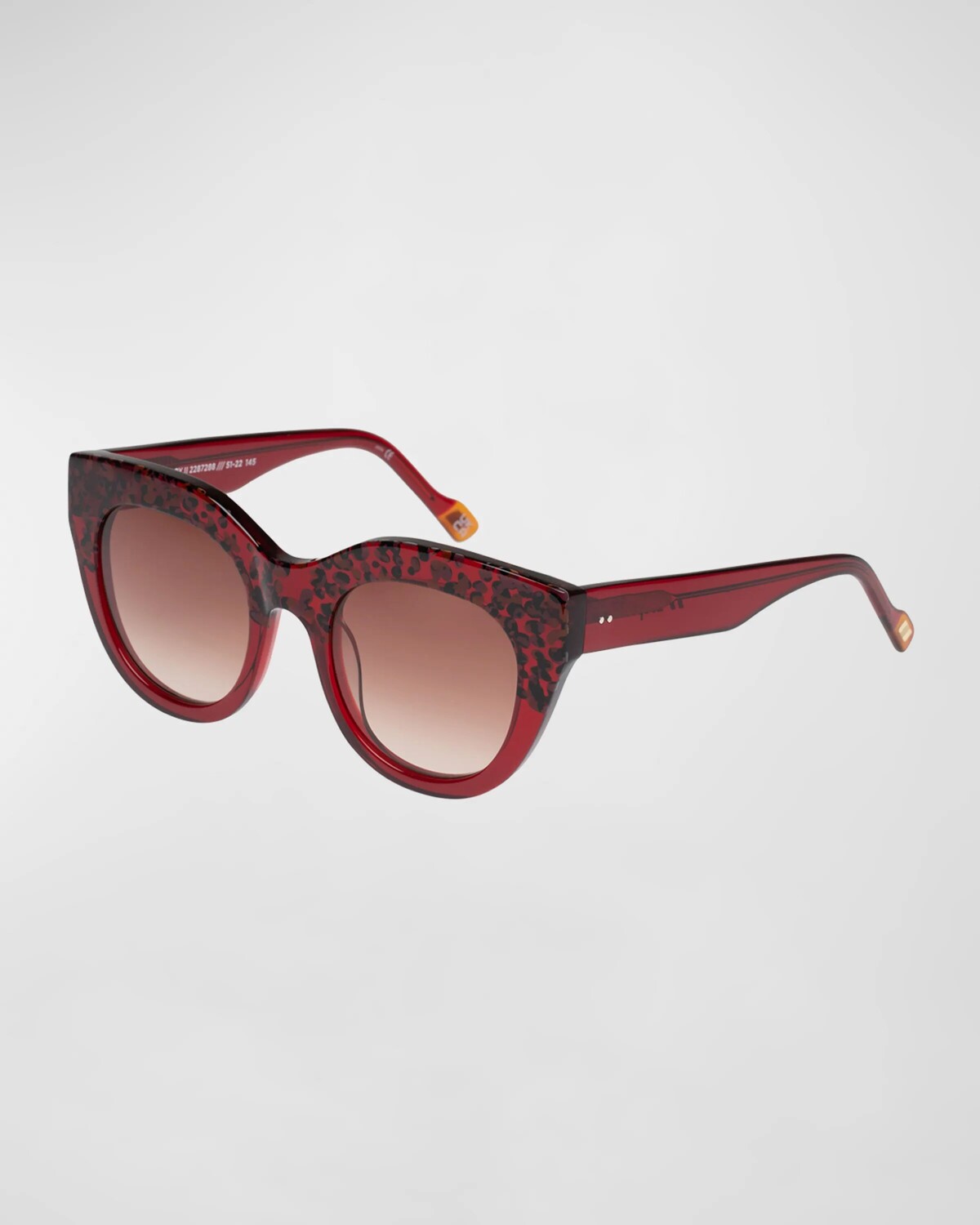 Красные солнцезащитные очки «кошачий глаз» AIRY CANARY II из ацетата Le Specs, цвет Cherry Leopard Splice
Красные солнцезащитные очки «кошачий глаз» AIRY CANARY II из ацетата Le Specs, цвет Cherry Leopard Splice