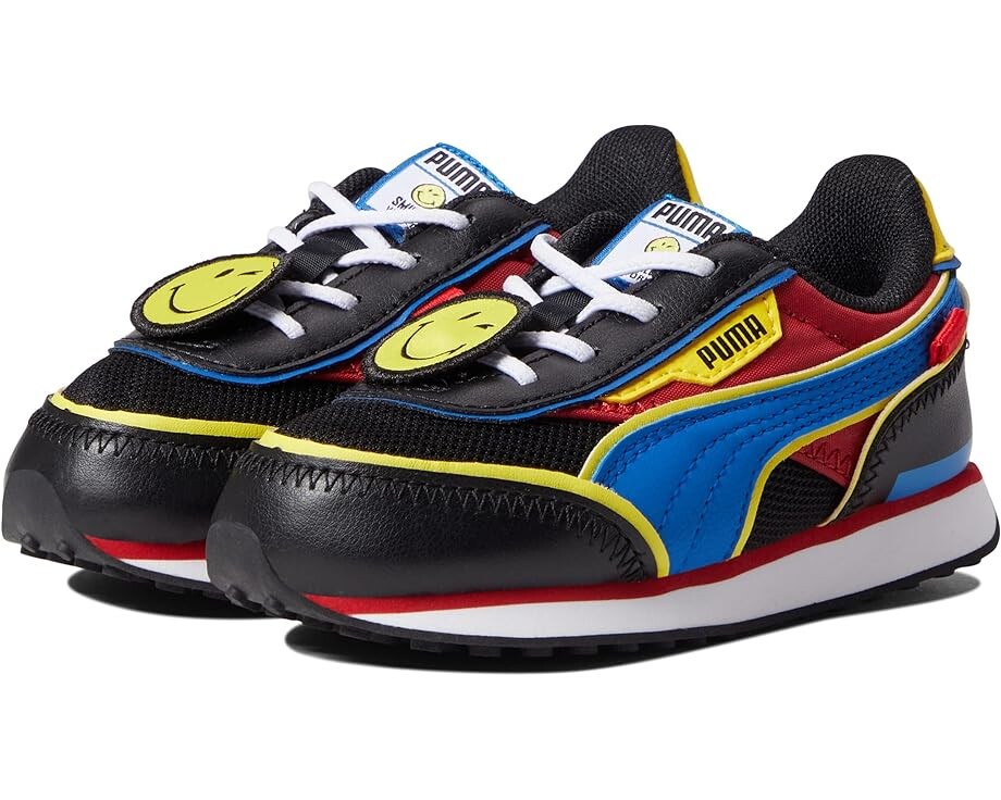 Кроссовки Puma Future Rider Smileyworld Alternate Closure, цвет Puma Black/Royal Blue
Кроссовки Puma Future Rider Smileyworld Alternate Closure, цвет Puma Black/Royal Blue