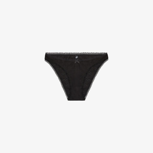 Трусики pointelle с высокой посадкой из органического хлопка Cou Cou Intimates, черный
Трусики pointelle с высокой посадкой из органического хлопка Cou Cou Intimates, черный