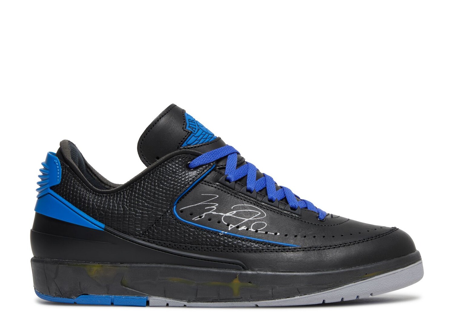 Кроссовки Air Jordan Off-White X Air Jordan 2 Retro Low Sp 'Black Varsity Royal', черный
Кроссовки Air Jordan Off-White X Air Jordan 2 Retro Low Sp 'Black Varsity Royal', черный