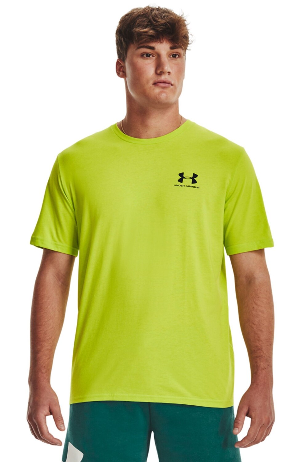 Зеленая рубашка в спортивном стиле Короткие рукава на левой груди Under Armour, зеленый
Зеленая рубашка в спортивном стиле Короткие рукава на левой груди Under Armour, зеленый