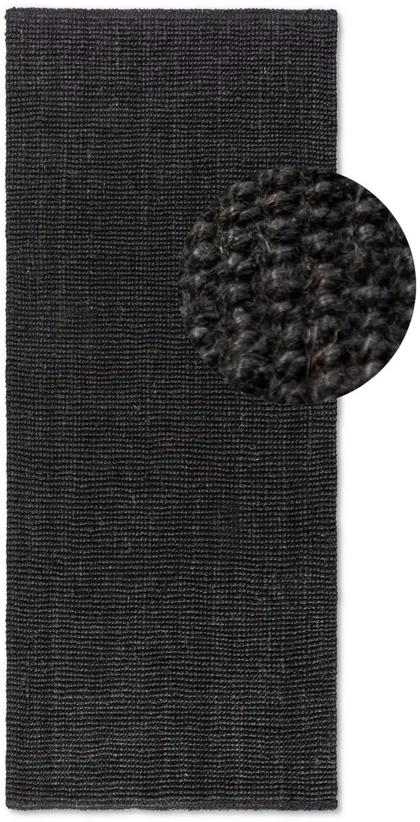 HANSE Home Runner "Jaipur", прямоугольный, джут, натуральный, гостиная, столовая, спальня, прихожая, современный, бохо 80х200 см, черный
HANSE Home Runner "Jaipur", прямоугольный, джут, натуральный, гостиная, столовая, спальня, прихожая, современный, бохо 80х200 см, черный