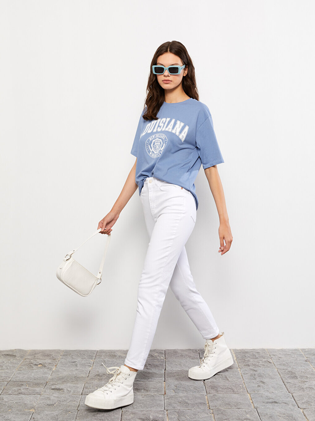Женские джинсовые брюки узкого кроя с высокой талией LCW Jeans, белое родео, Белый
Женские джинсовые брюки узкого кроя с высокой талией LCW Jeans, белое родео, Белый