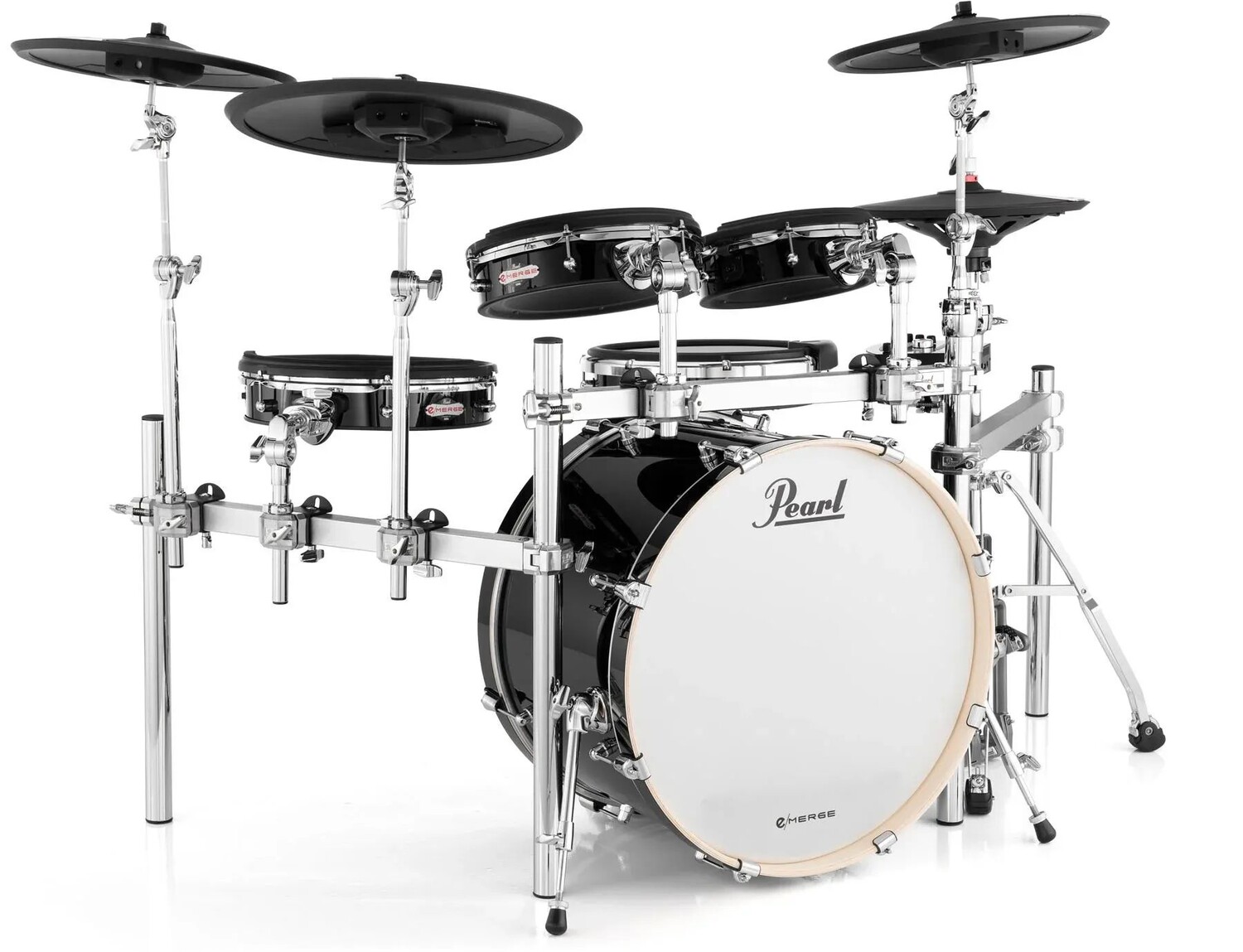 Электронная ударная установка Pearl e/Merge e/Hybrid с 22-дюймовым бас-барабаном
Электронная ударная установка Pearl e/Merge e/Hybrid с 22-дюймовым бас-барабаном