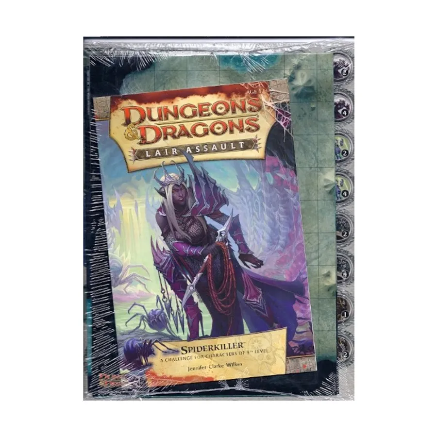 Нападение на логово - Убийца пауков, Dungeons & Dragons (4th Edition) - D&D Encounters, Worldwide Gameday, & Other Promotional Items
Нападение на логово - Убийца пауков, Dungeons & Dragons (4th Edition) - D&D Encounters, Worldwide Gameday, & Other Promotional Items