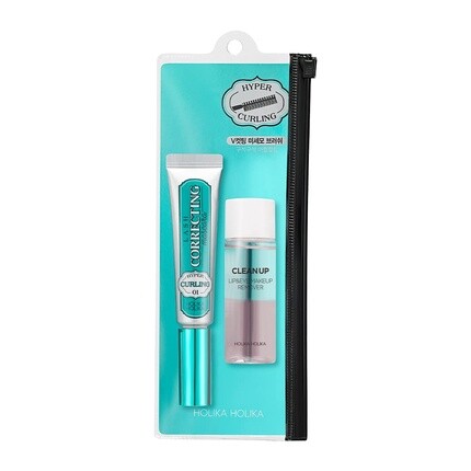 Корректирующая тушь для ресниц 01 Hyper Curling 0,30 эт. унция с средством для удаления губ и глаз CLEAN UP 1,01 эт. унция Holika Holika
Корректирующая тушь для ресниц 01 Hyper Curling 0,30 эт. унция с средством для удаления губ и глаз CLEAN UP 1,01 эт. унция Holika Holika