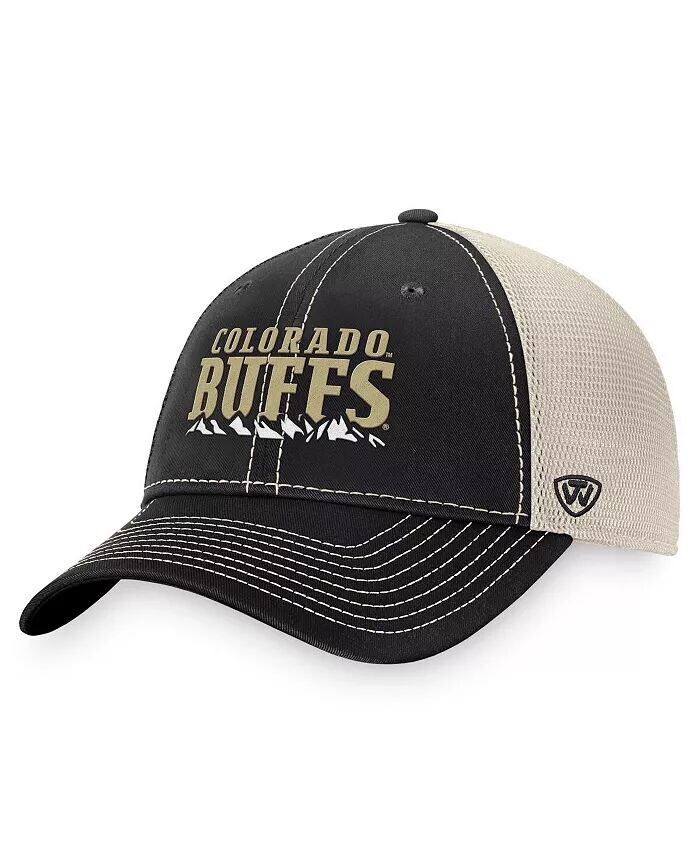Мужская черная, натуральная регулируемая шляпа Colorado Buffaloes Boulder Trucker Top Of The World, черный
Мужская черная, натуральная регулируемая шляпа Colorado Buffaloes Boulder Trucker Top Of The World, черный