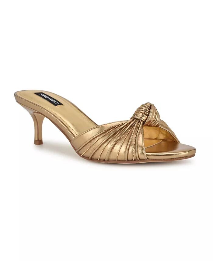 Женские классические босоножки без шнуровки Laike на каблуке котенка Nine West, золото
Женские классические босоножки без шнуровки Laike на каблуке котенка Nine West, золото