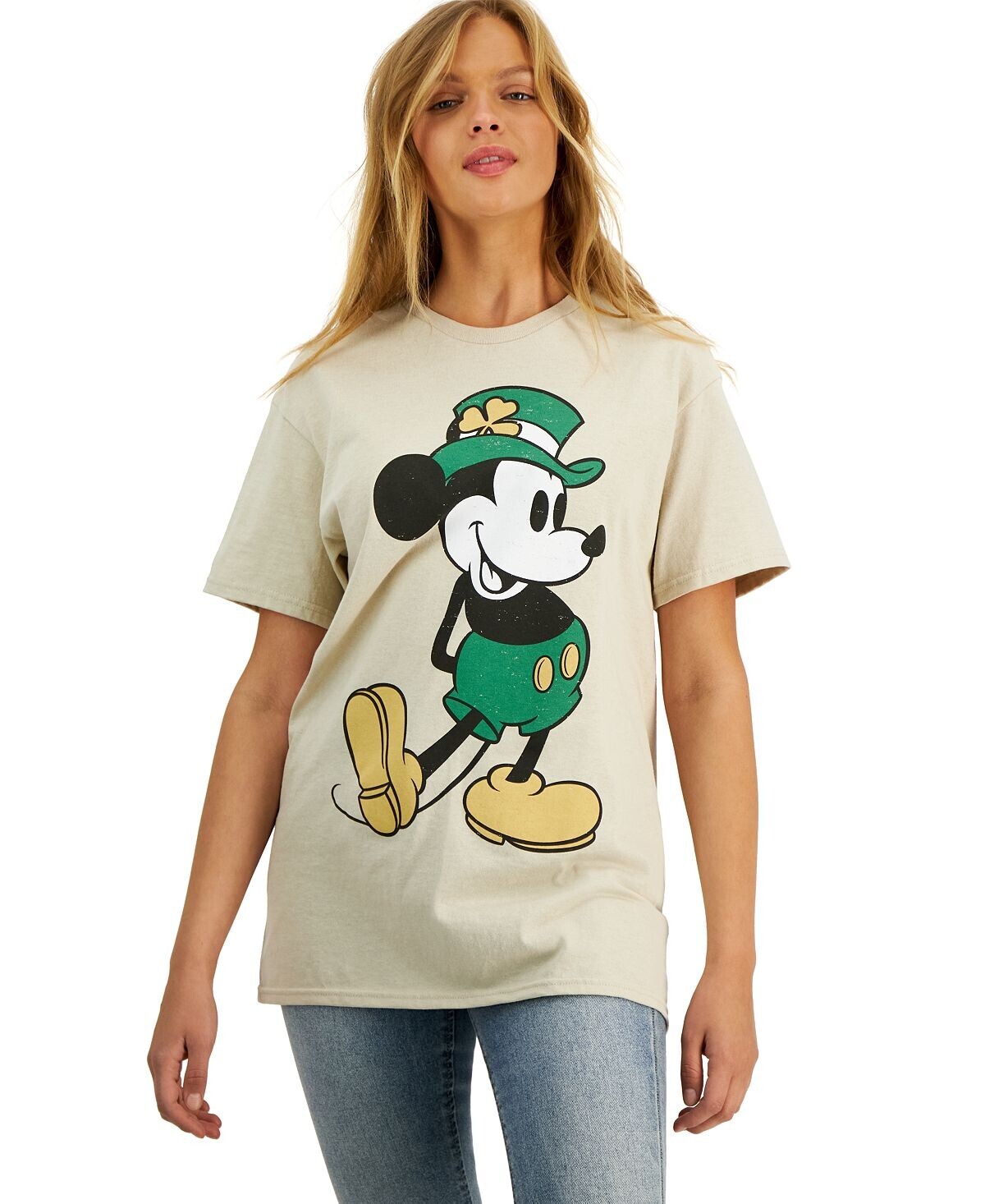 Футболка для юниоров с круглым вырезом и короткими рукавами shamrock-mickey-mouse Disney
Футболка для юниоров с круглым вырезом и короткими рукавами shamrock-mickey-mouse Disney