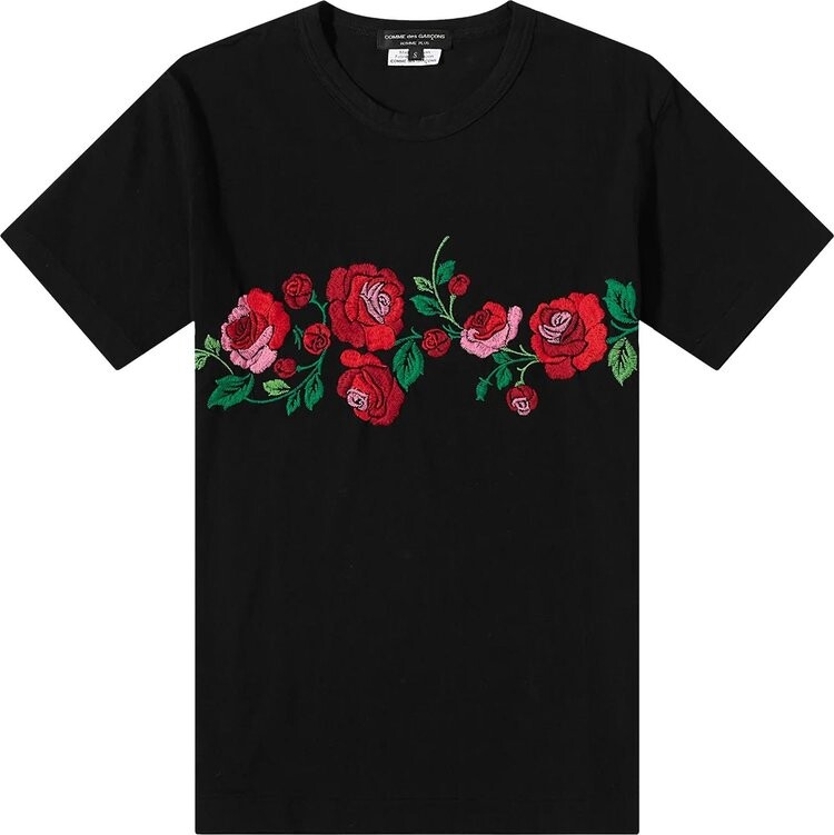Футболка Comme des Garçons Homme Plus Floral Embroidery T-Shirt 'Black', черный
Футболка Comme des Garçons Homme Plus Floral Embroidery T-Shirt 'Black', черный