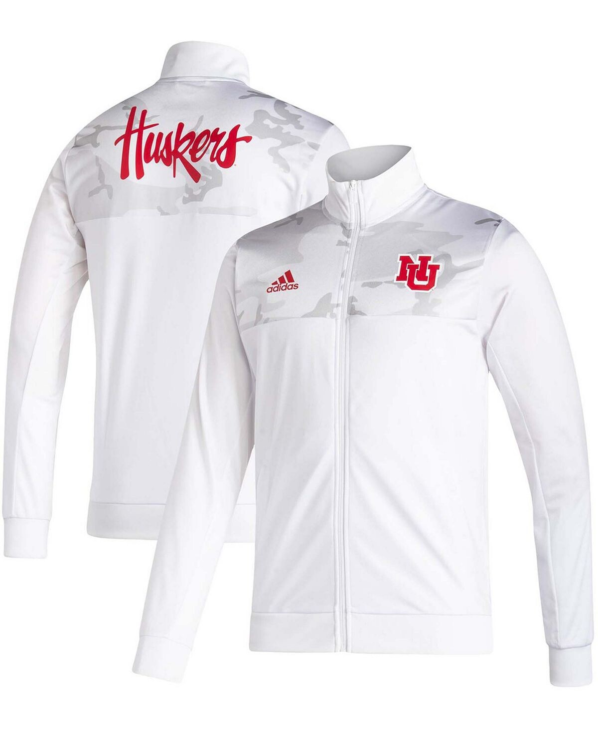 Мужская белая куртка nebraska huskers football strategy с молнией во всю длину adidas, белый
Мужская белая куртка nebraska huskers football strategy с молнией во всю длину adidas, белый
