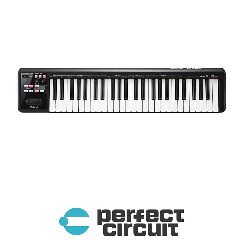 49-клавишный контроллер Roland A-49 - черный A-49 49-Key Keyboard Controller - Black
49-клавишный контроллер Roland A-49 - черный A-49 49-Key Keyboard Controller - Black