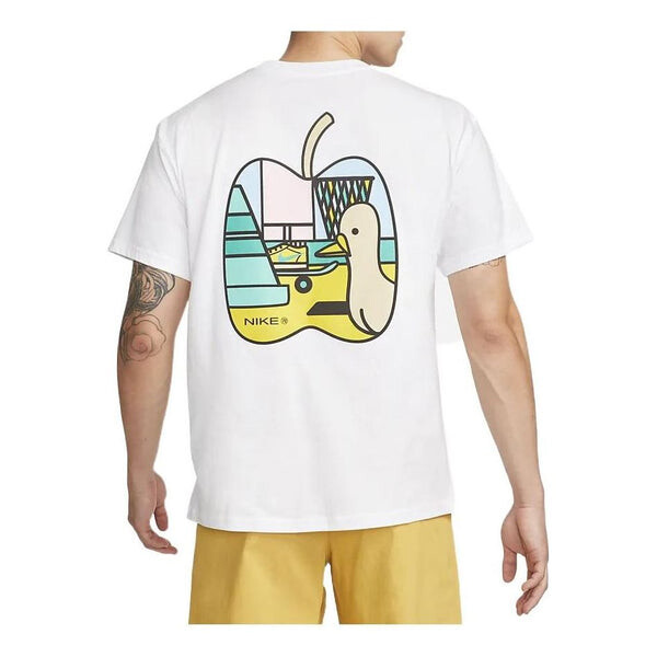 Футболка Men's Nike SB Skateboard Cartoon Printing Straight Casual Short Sleeve White T-Shirt, Белый
Футболка Men's Nike SB Skateboard Cartoon Printing Straight Casual Short Sleeve White T-Shirt, Белый