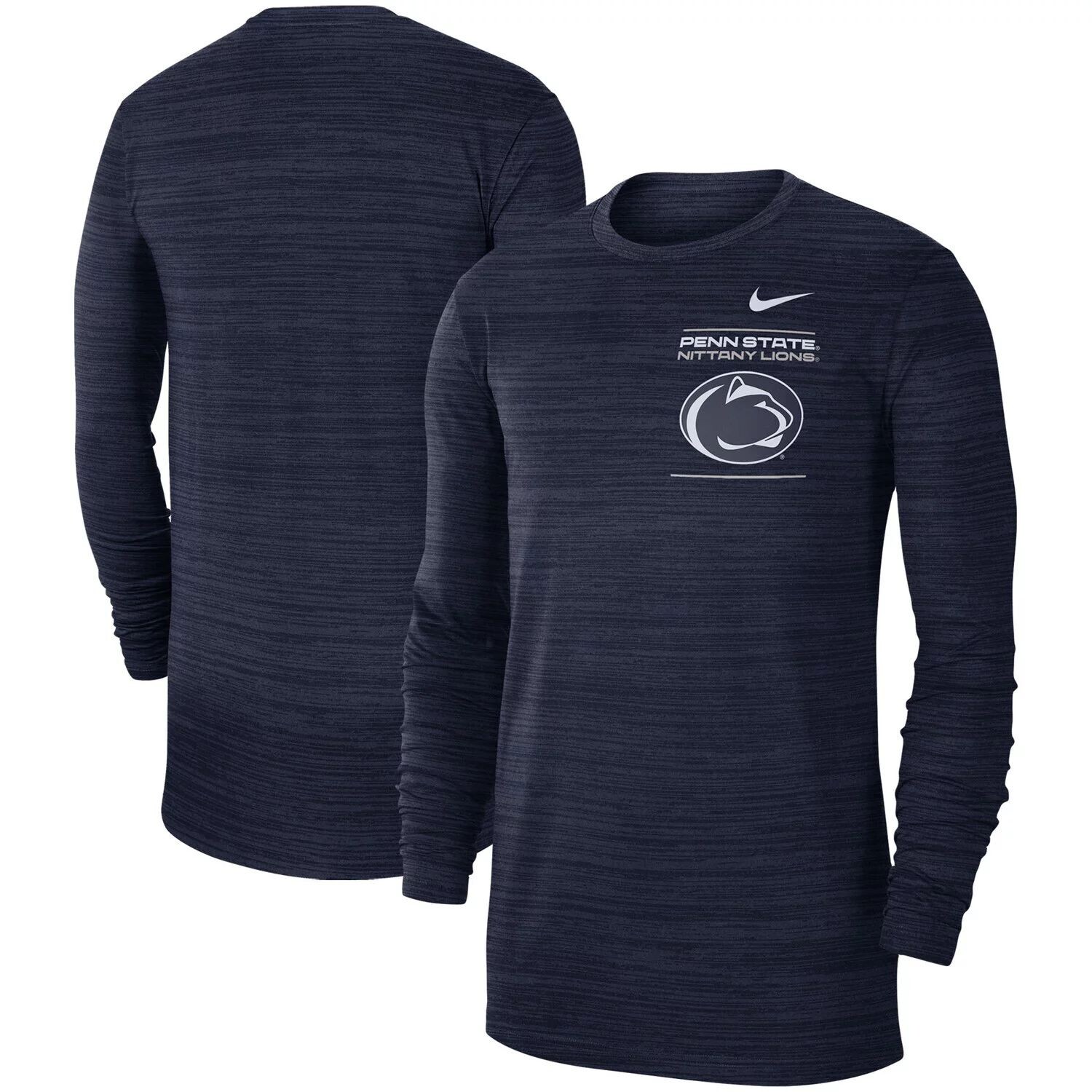 Мужская темно-синяя футболка с длинным рукавом Penn State Nittany Lions 2021 Sideline Velocity Performance Nike
Мужская темно-синяя футболка с длинным рукавом Penn State Nittany Lions 2021 Sideline Velocity Performance Nike