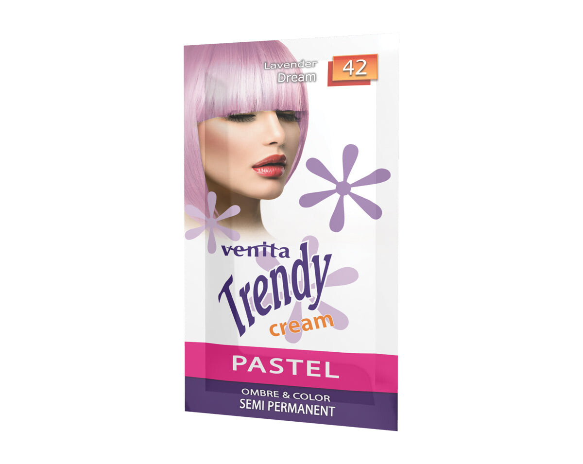 Venita Trendy Cream Ультра крем для окрашивания волос 42 Lavender Dream 35мл
Venita Trendy Cream Ультра крем для окрашивания волос 42 Lavender Dream 35мл