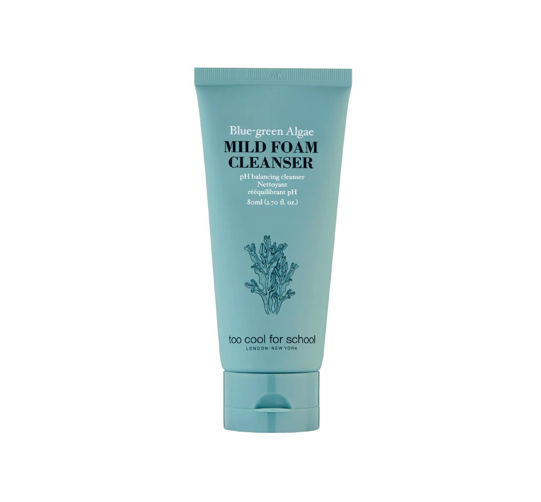 Too Cool For School Увлажняющий и очищающий гель для лица Blue-Green Algae Mild Foam Cleanser 80мл
Too Cool For School Увлажняющий и очищающий гель для лица Blue-Green Algae Mild Foam Cleanser 80мл