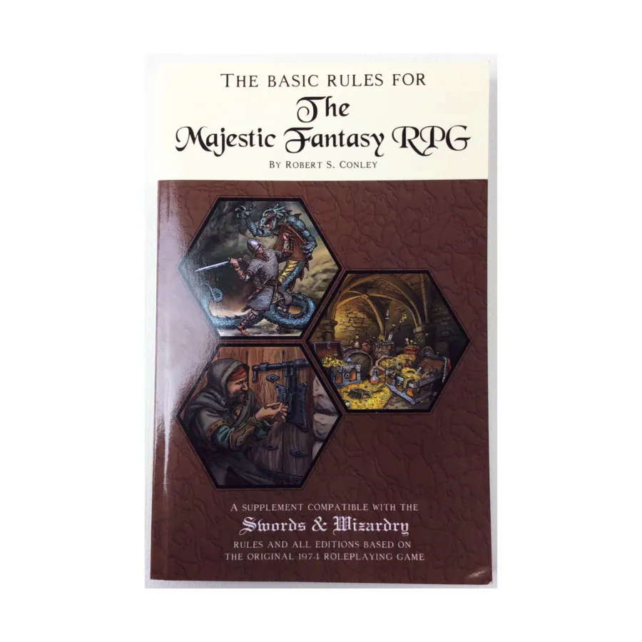 Basic Rules for the Majestic Fantasy RPG, RPG Supplements (Bat In The Attic), мягкая обложка
Basic Rules for the Majestic Fantasy RPG, RPG Supplements (Bat In The Attic), мягкая обложка