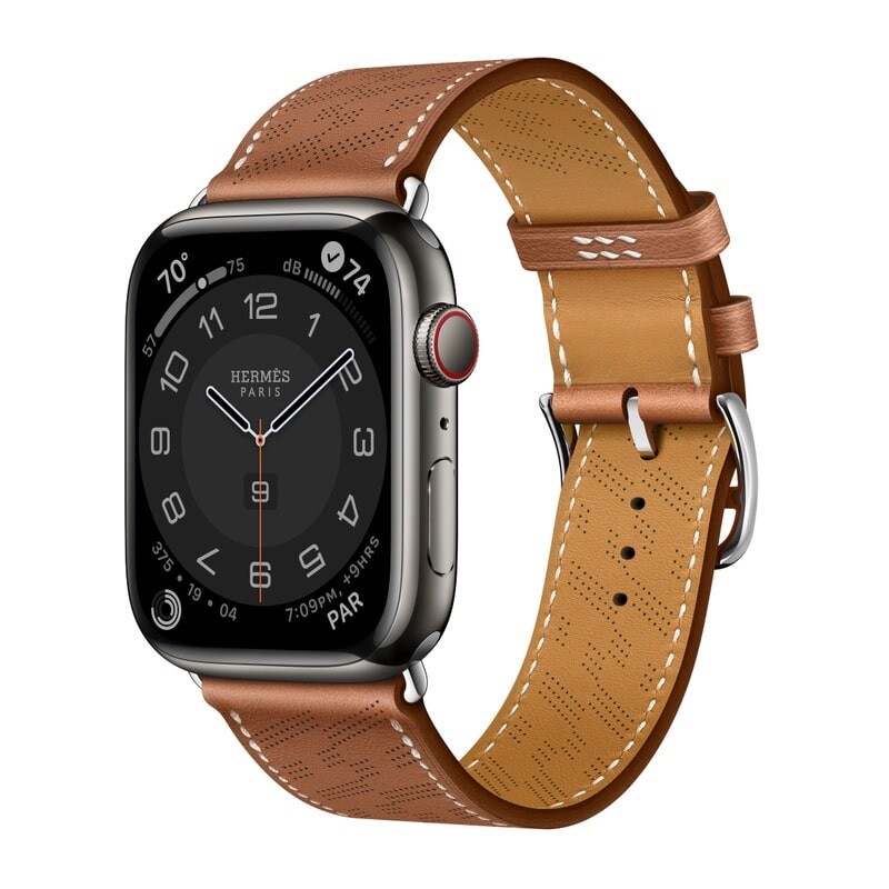 Умные часы Apple Watch Series 8 Hermes (GPS + Cellular), 45мм, Space Black/Gold
Умные часы Apple Watch Series 8 Hermes (GPS + Cellular), 45мм, Space Black/Gold