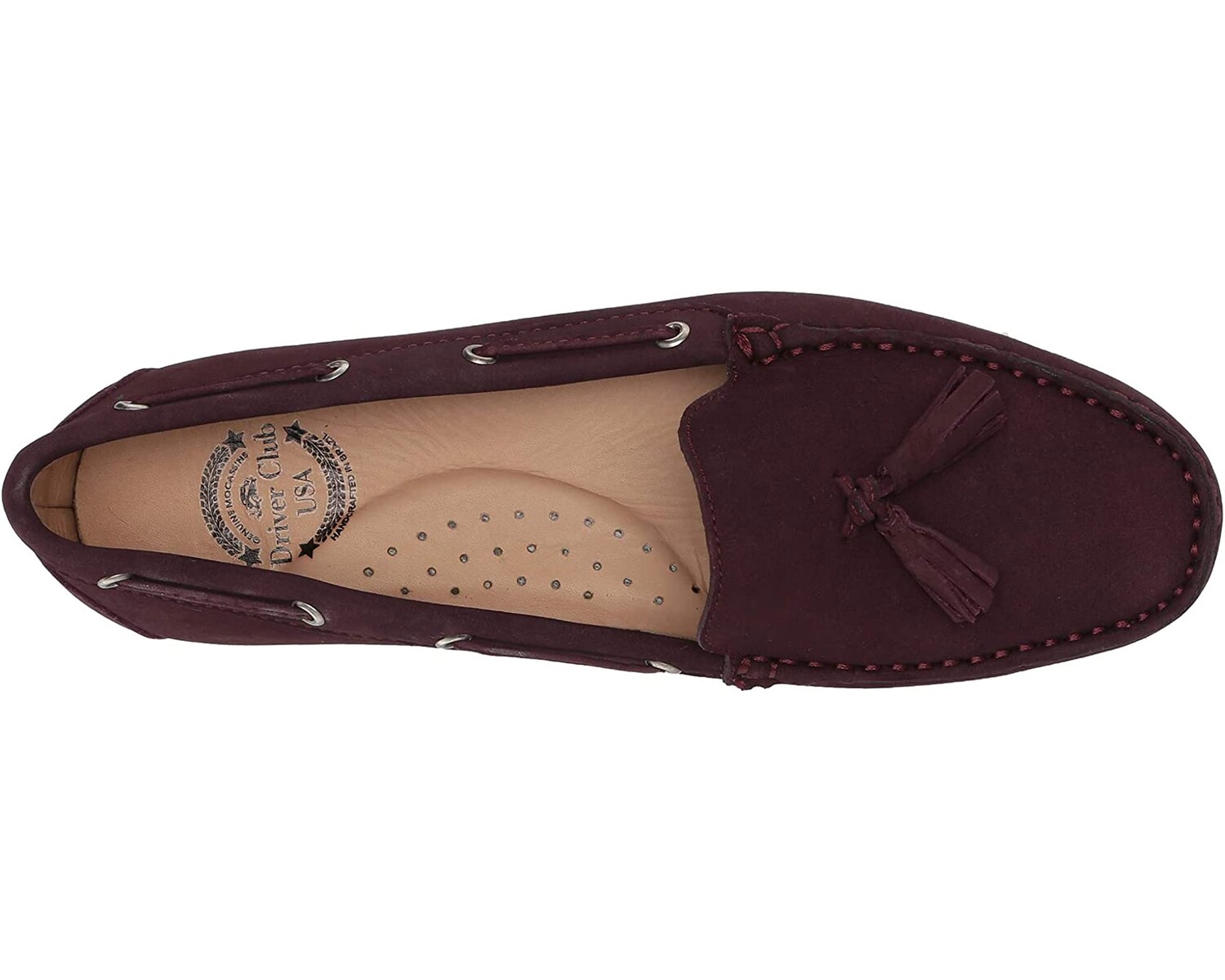 Лоферы Women's Leather Made in Brazil Tassle Driving Loafer Driver Club USA, винный нубук
Лоферы Women's Leather Made in Brazil Tassle Driving Loafer Driver Club USA, винный нубук