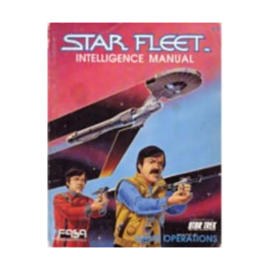 Star Fleet Intelligence Manual - Game Operations Only!, Star Trek - Sourcebooks & Deck Plans (FASA), мягкая обложка
Star Fleet Intelligence Manual - Game Operations Only!, Star Trek - Sourcebooks & Deck Plans (FASA), мягкая обложка