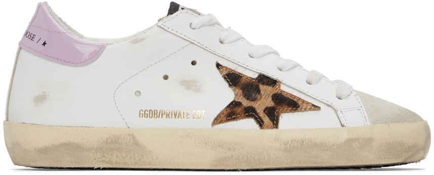 Эксклюзивные бело-розовые классические кроссовки SSENSE Super-Star Golden Goose
Эксклюзивные бело-розовые классические кроссовки SSENSE Super-Star Golden Goose