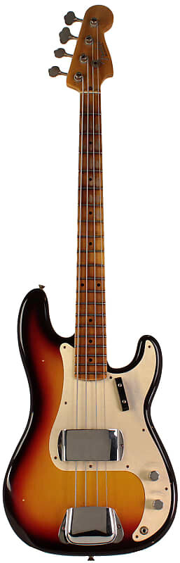 Fender Custom Shop 1959 Precision Bass Journeyman Relic, шоколадный, 3 цвета Sunburst
Fender Custom Shop 1959 Precision Bass Journeyman Relic, шоколадный, 3 цвета Sunburst