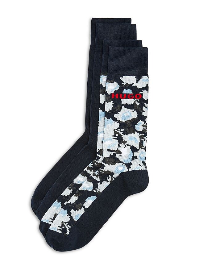 Носки Rs Flower Cc 1024 из смеси хлопка с круглым вырезом, упаковка из 2 шт. HUGO
Носки Rs Flower Cc 1024 из смеси хлопка с круглым вырезом, упаковка из 2 шт. HUGO
