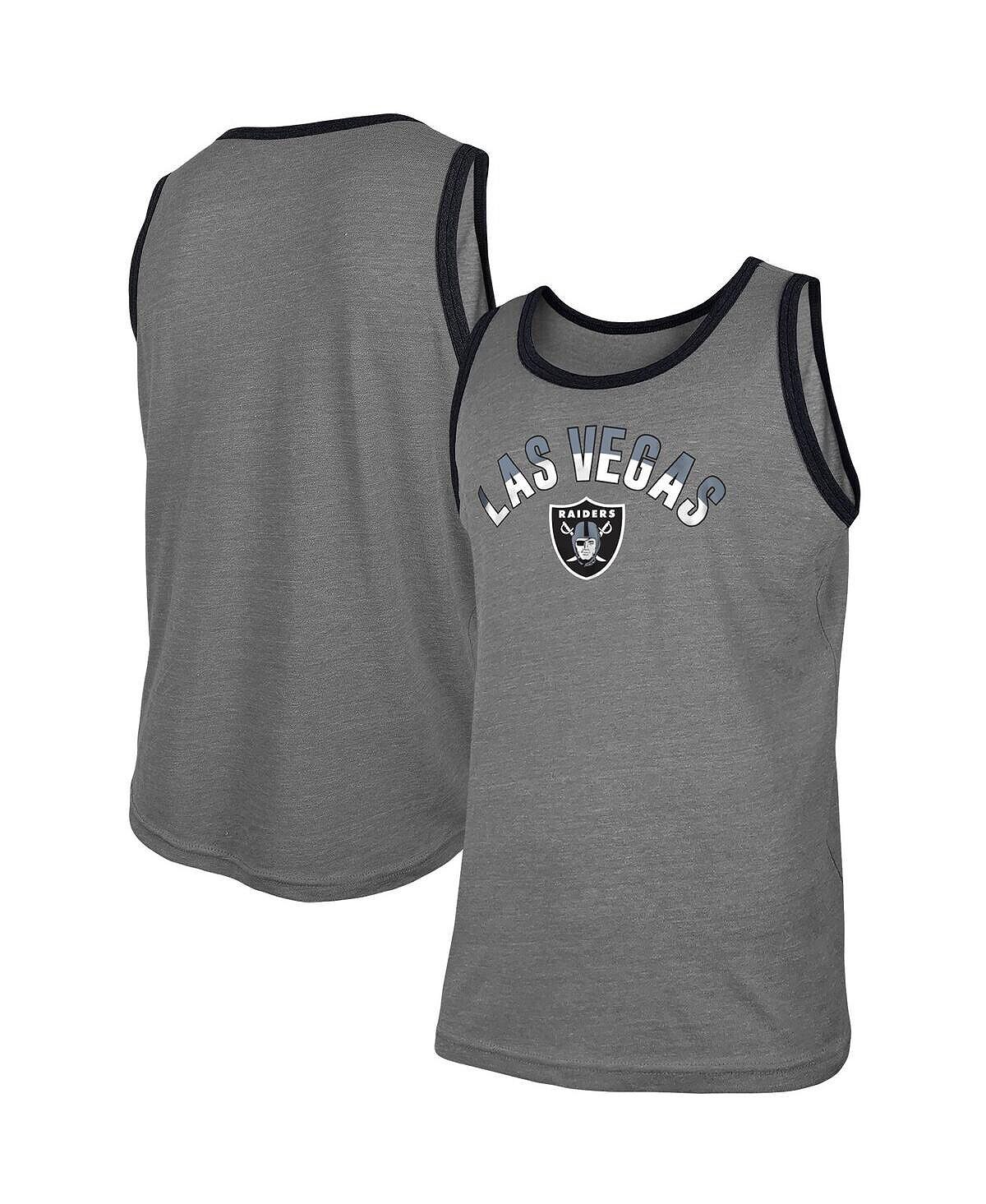 Мужская серая майка las vegas raiders ringer tri-blend с меланжевым покрытием New Era, мульти
Мужская серая майка las vegas raiders ringer tri-blend с меланжевым покрытием New Era, мульти