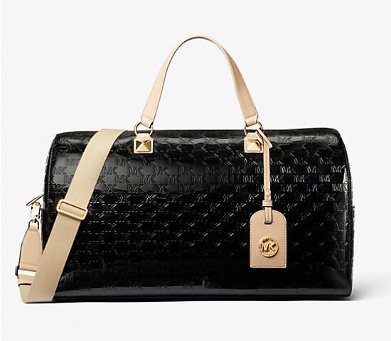 Сумка-тоут Michael Michael Kors Grayson Extra-large Logo Embossed Patent Weekender, черный
Сумка-тоут Michael Michael Kors Grayson Extra-large Logo Embossed Patent Weekender, черный