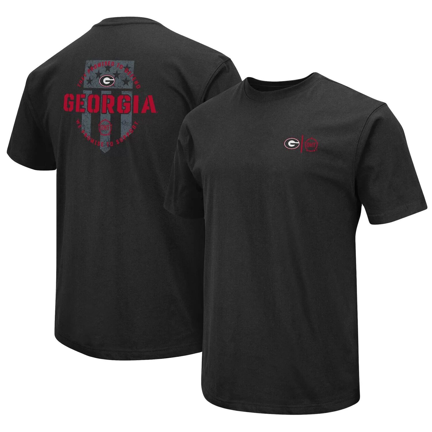 Черная мужская футболка Colosseum Georgia Bulldogs OHT Military Appreciation, Черный
Черная мужская футболка Colosseum Georgia Bulldogs OHT Military Appreciation, Черный