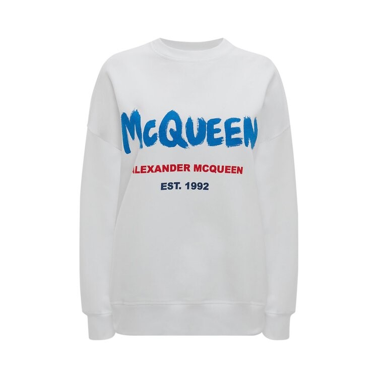 Толстовка Alexander McQueen Graffiti Organic Sweatshirt 'White/Multicolor', белый
Толстовка Alexander McQueen Graffiti Organic Sweatshirt 'White/Multicolor', белый