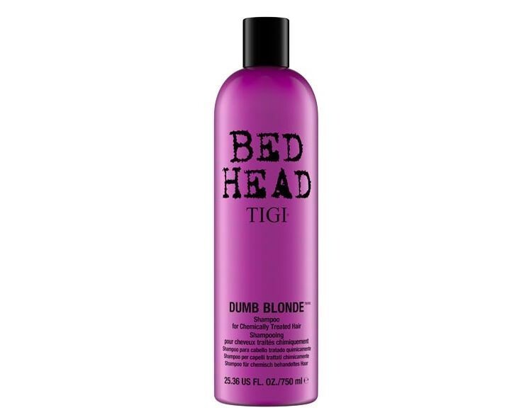 Tigi Шампунь Bed Head Dumb Blonde для химически обработанных волос, шампунь для светлых волос, 750 мл
Tigi Шампунь Bed Head Dumb Blonde для химически обработанных волос, шампунь для светлых волос, 750 мл