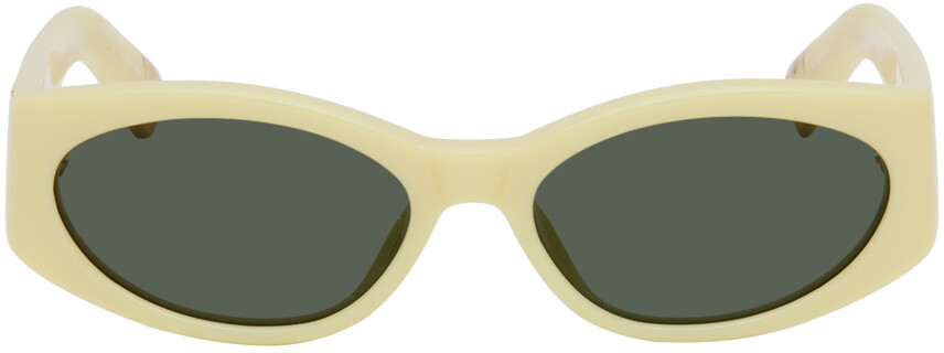 Желтые солнцезащитные очки Les Lunettes Ovalo Jacquemus, цвет Yellow/Yellow gold
Желтые солнцезащитные очки Les Lunettes Ovalo Jacquemus, цвет Yellow/Yellow gold