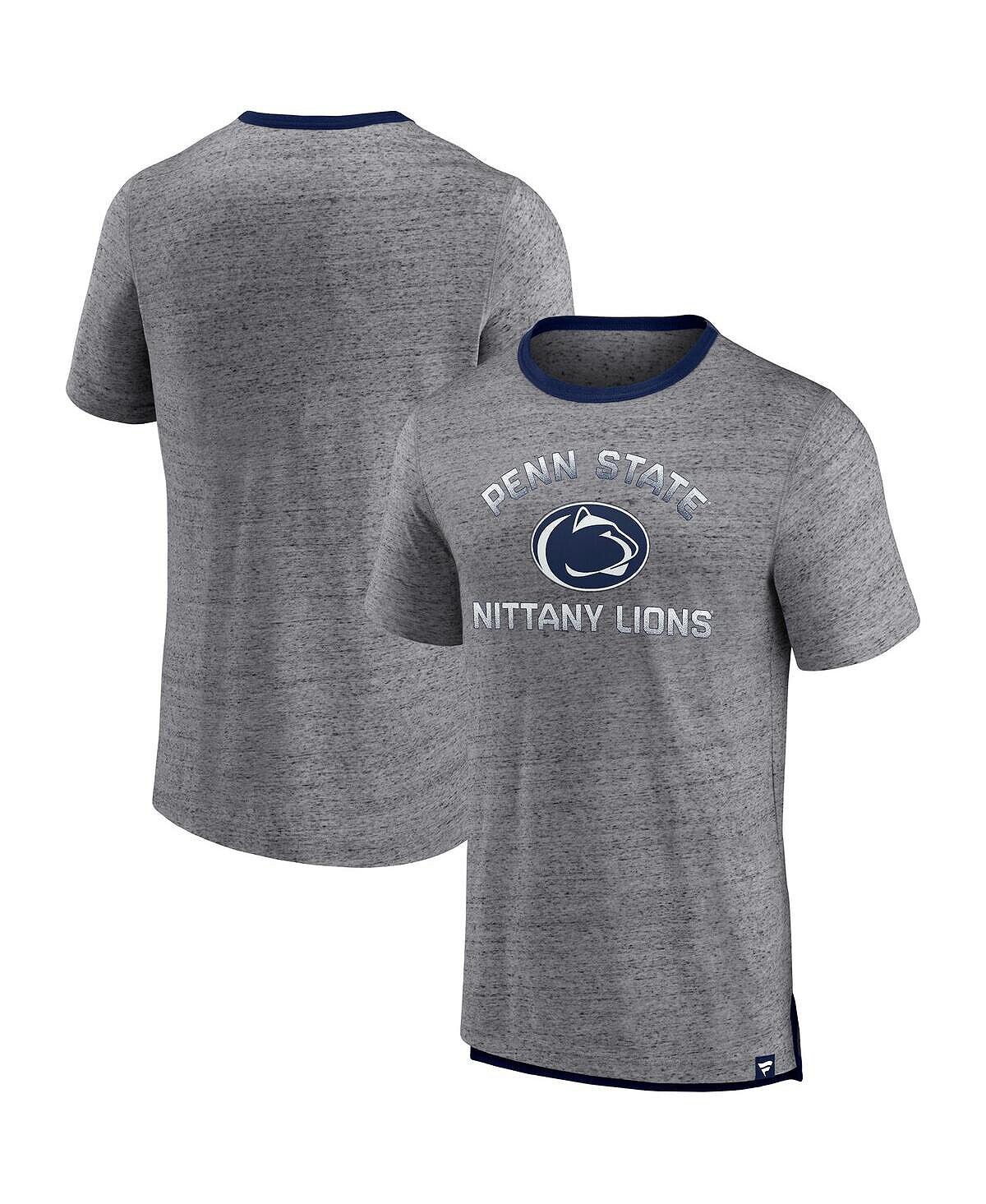 Мужская футболка с логотипом penn state nittany lions personal record из меланжевой ткани серого цвета с фирменной символикой Fanatics, мульти, Серый
Мужская футболка с логотипом penn state nittany lions personal record из меланжевой ткани серого цвета с фирменной символикой Fanatics, мульти, Серый