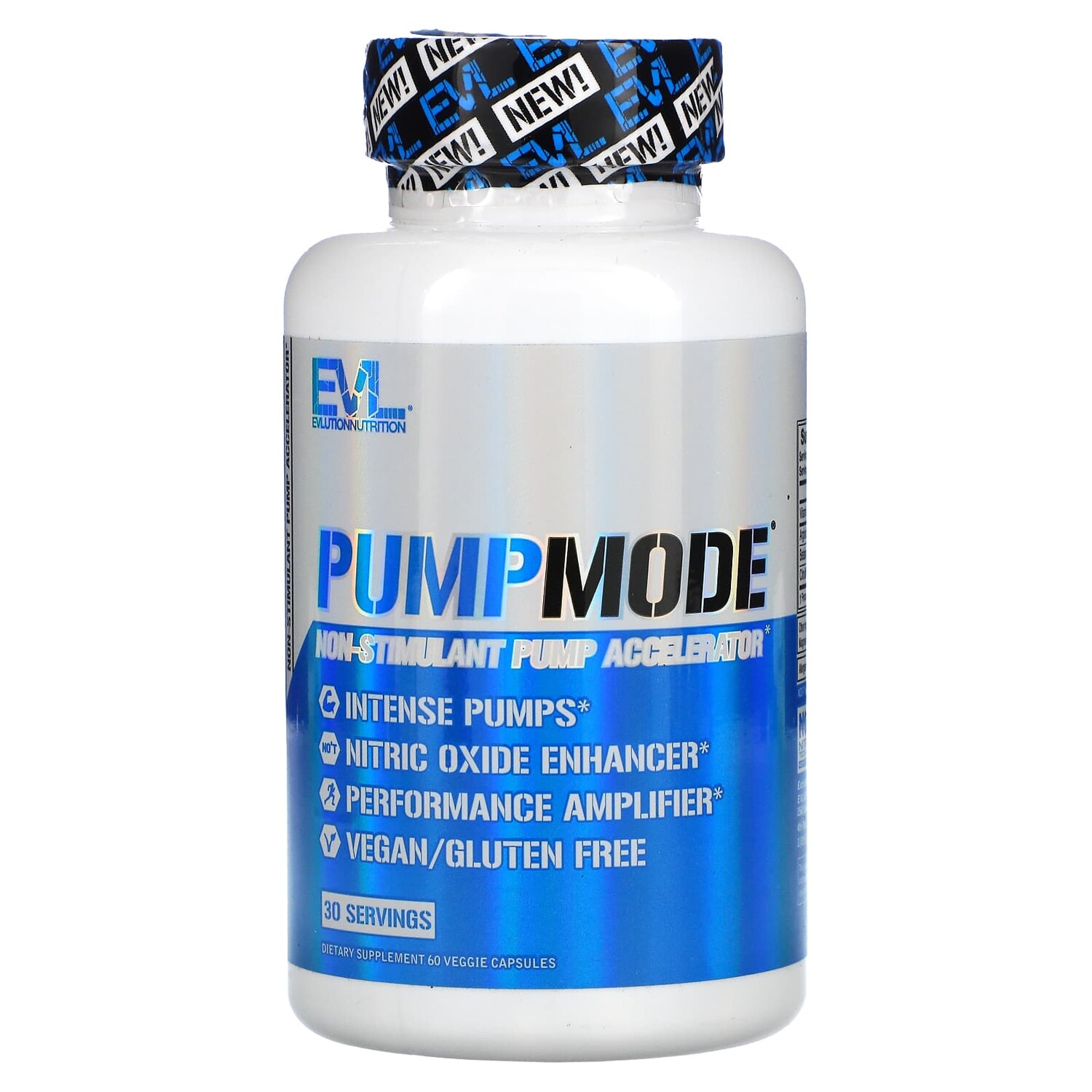 Пищевая Добавка EVLution Nutrition Pump Accelerator без стимуляторов, 60 растительных капсул
Пищевая Добавка EVLution Nutrition Pump Accelerator без стимуляторов, 60 растительных капсул