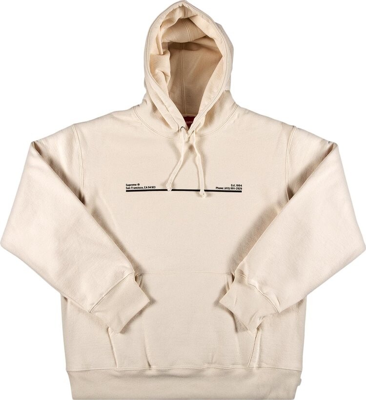 Толстовка Supreme Shop Hooded Sweatshirt - San Francisco 'Natural', кремовый, Бежевый
Толстовка Supreme Shop Hooded Sweatshirt - San Francisco 'Natural', кремовый, Бежевый