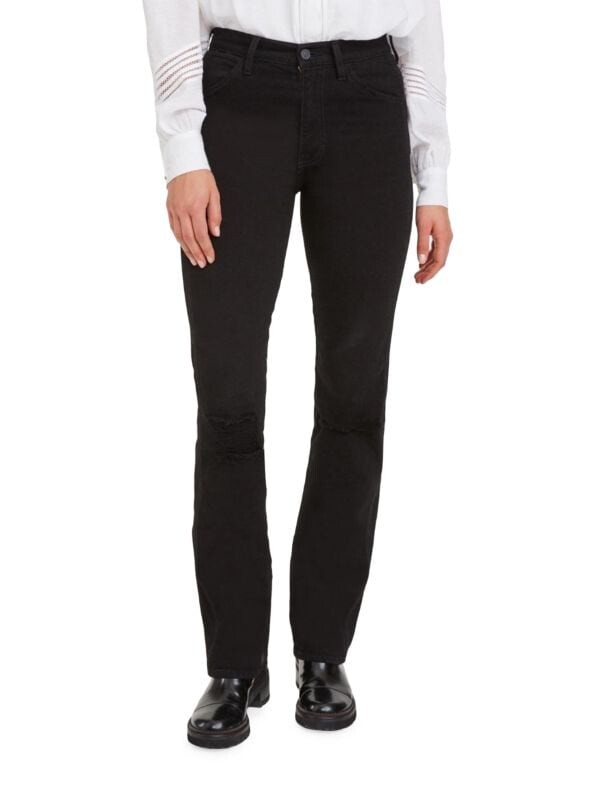 Джинсы Зауженные Эластичные 7 For All Mankind Tall Boot с эффектом потертости, черный
Джинсы Зауженные Эластичные 7 For All Mankind Tall Boot с эффектом потертости, черный