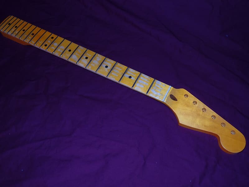 22 XJ Fret Relic 12 Radius C Shape Stratocaster Vintage Allparts Fender Licensed Maple Neck Fender Licensed Stratocaster Neck
22 XJ Fret Relic 12 Radius C Shape Stratocaster Vintage Allparts Fender Licensed Maple Neck Fender Licensed Stratocaster Neck