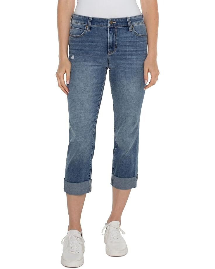 Джинсы Liverpool Los Angeles Charlie Mid-Rise Crop Wide Rolled Cuff Denim Jean 24", цвет Pactola
Джинсы Liverpool Los Angeles Charlie Mid-Rise Crop Wide Rolled Cuff Denim Jean 24", цвет Pactola