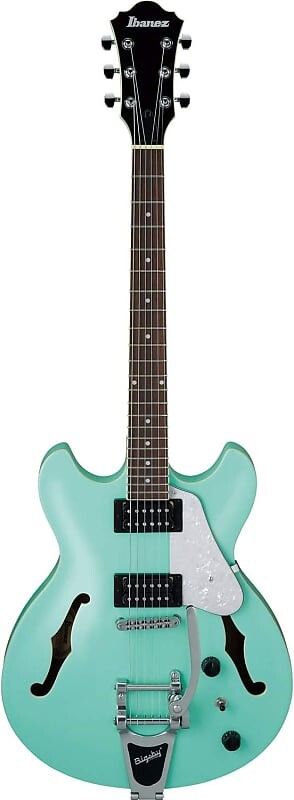 Электрогитара Ibanez AS Artore Vibrante 6str - Sea Foam Green Ibanez AS Artore Vibrante 6str Electric Guitar - Sea Foam Green
Электрогитара Ibanez AS Artore Vibrante 6str - Sea Foam Green Ibanez AS Artore Vibrante 6str Electric Guitar - Sea Foam Green
