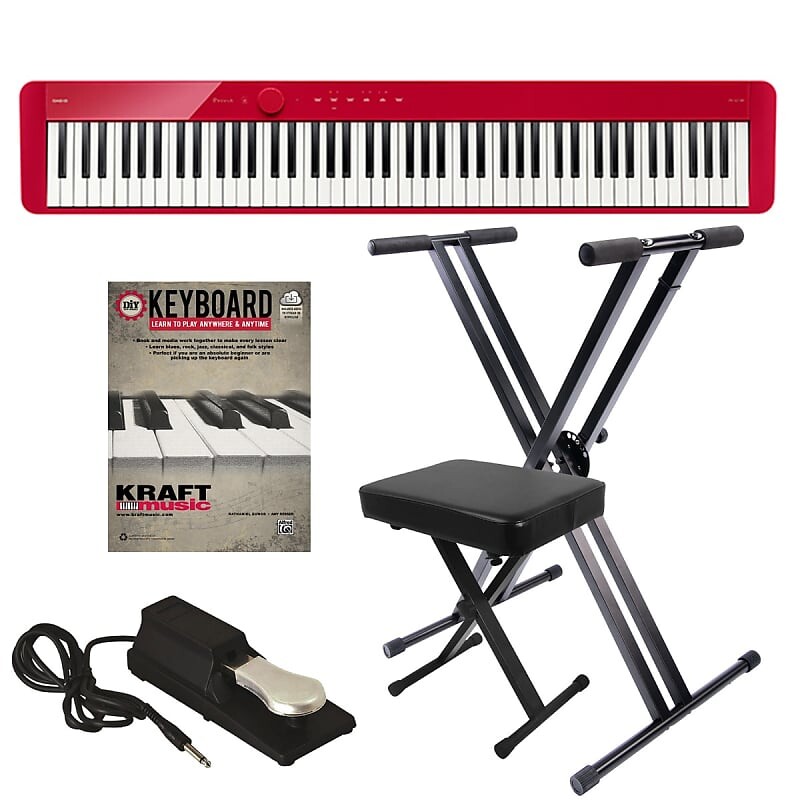 Цифровое пианино Casio Privia PX-S1100 — красный НАБОР KEY ESSENTIALS PX-S1100 - Red
Цифровое пианино Casio Privia PX-S1100 — красный НАБОР KEY ESSENTIALS PX-S1100 - Red