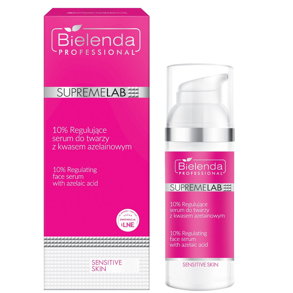 Bielenda Professional SupremeLab Sensitive Skin 10% регулирующая сыворотка для лица с азелаиновой кислотой 50мл
Bielenda Professional SupremeLab Sensitive Skin 10% регулирующая сыворотка для лица с азелаиновой кислотой 50мл