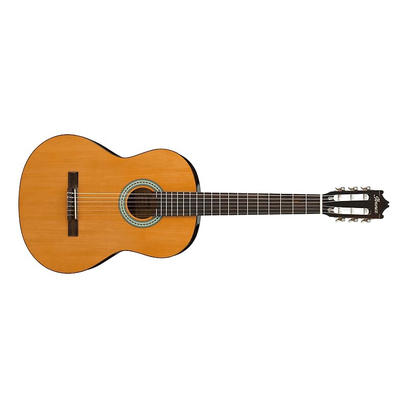 Классическая акустическая гитара с нейлоновыми струнами Ibanez GA3, верхняя дека из ели, янтарный глянец
Классическая акустическая гитара с нейлоновыми струнами Ibanez GA3, верхняя дека из ели, янтарный глянец