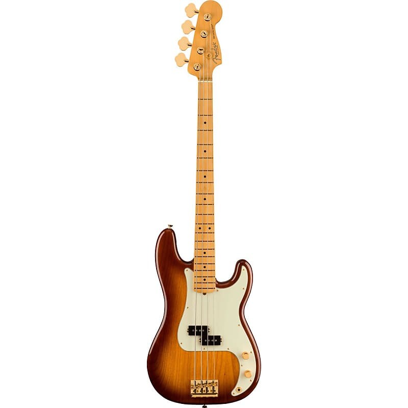Памятная бас-гитара Fender 75th Anniversary Precision, кленовый гриф, 2 цвета Bourbon Burst Squier 0177552833
Памятная бас-гитара Fender 75th Anniversary Precision, кленовый гриф, 2 цвета Bourbon Burst Squier 0177552833