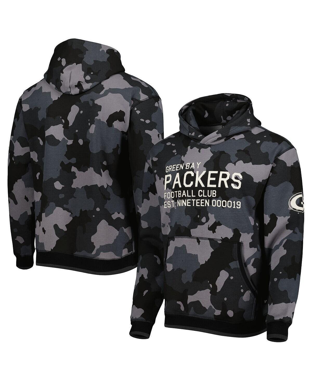 Мужская черная толстовка с капюшоном green bay packers с камуфляжным принтом The Wild Collective, черный
Мужская черная толстовка с капюшоном green bay packers с камуфляжным принтом The Wild Collective, черный